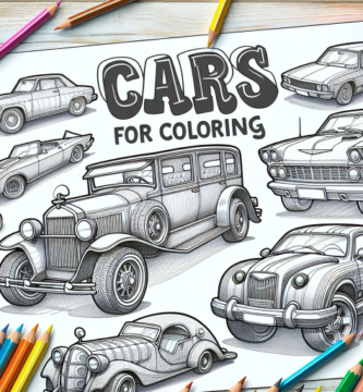 Descubre divertidos coches para colorear ahora